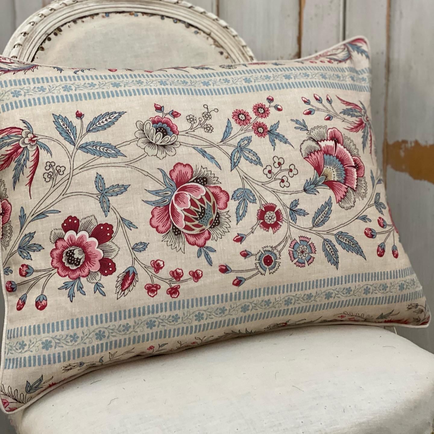 Isadora large oblong cushion