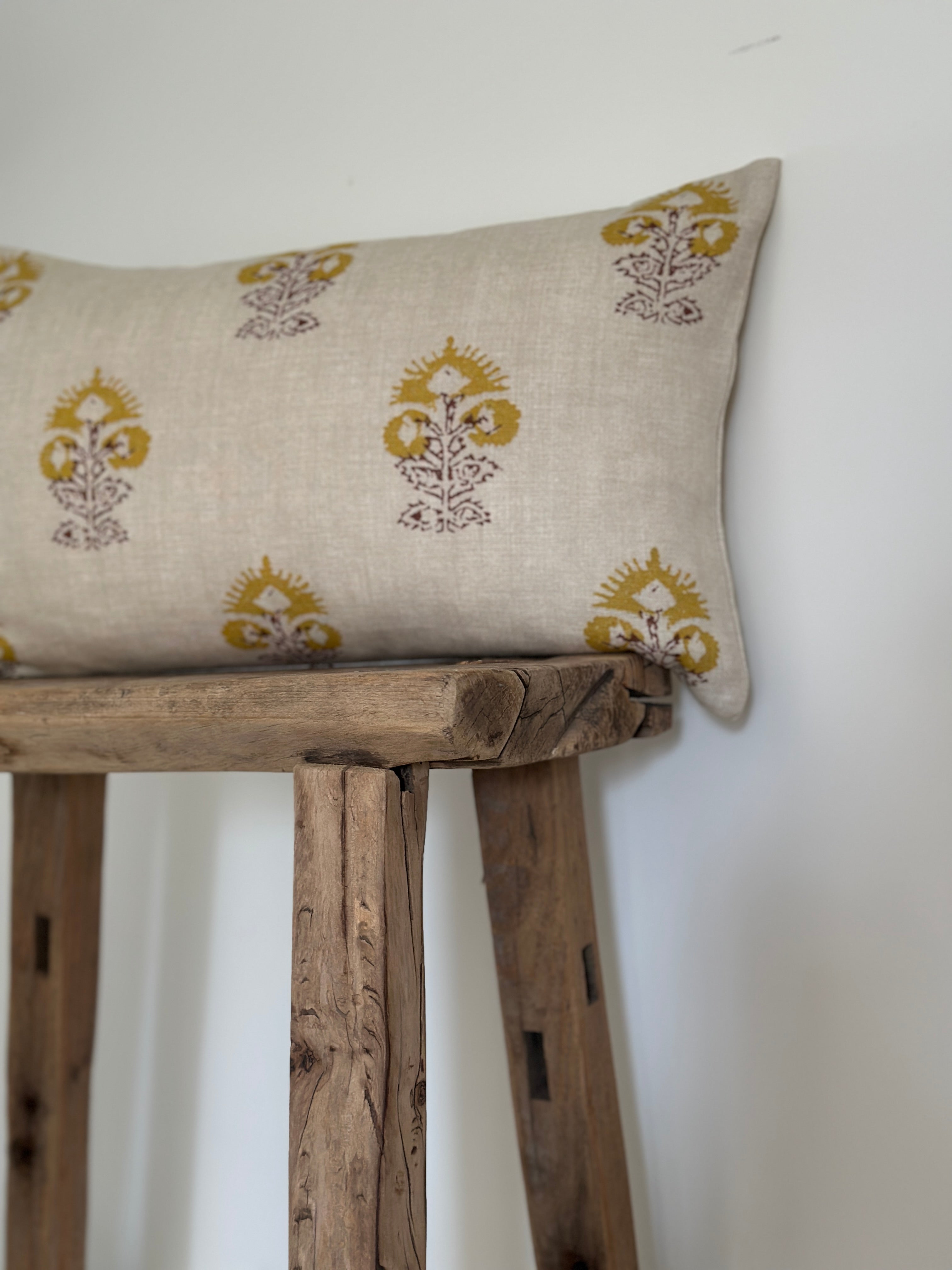 Iona yellow scatter cushion