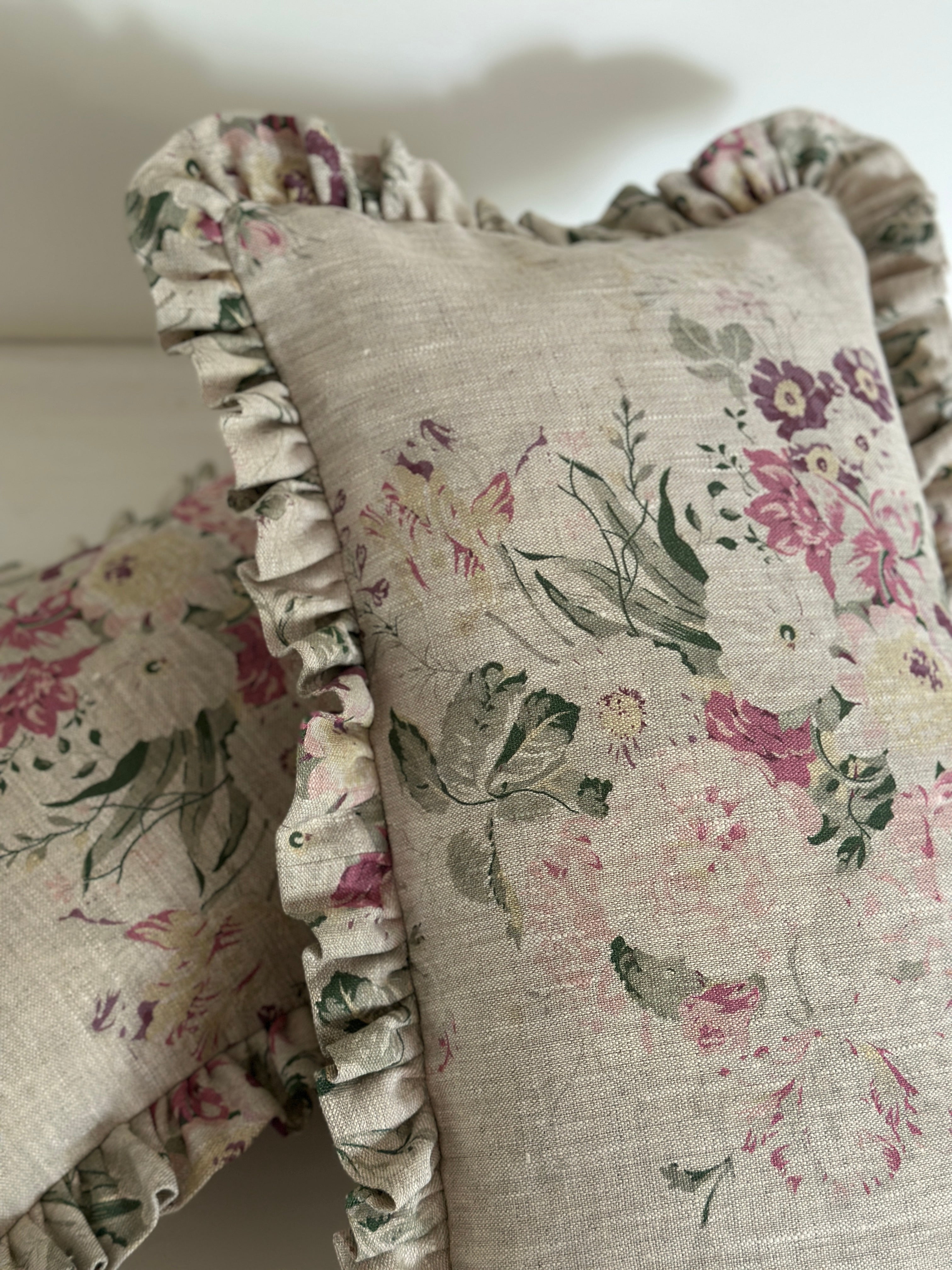 Constance Multi frilled scatter cushion