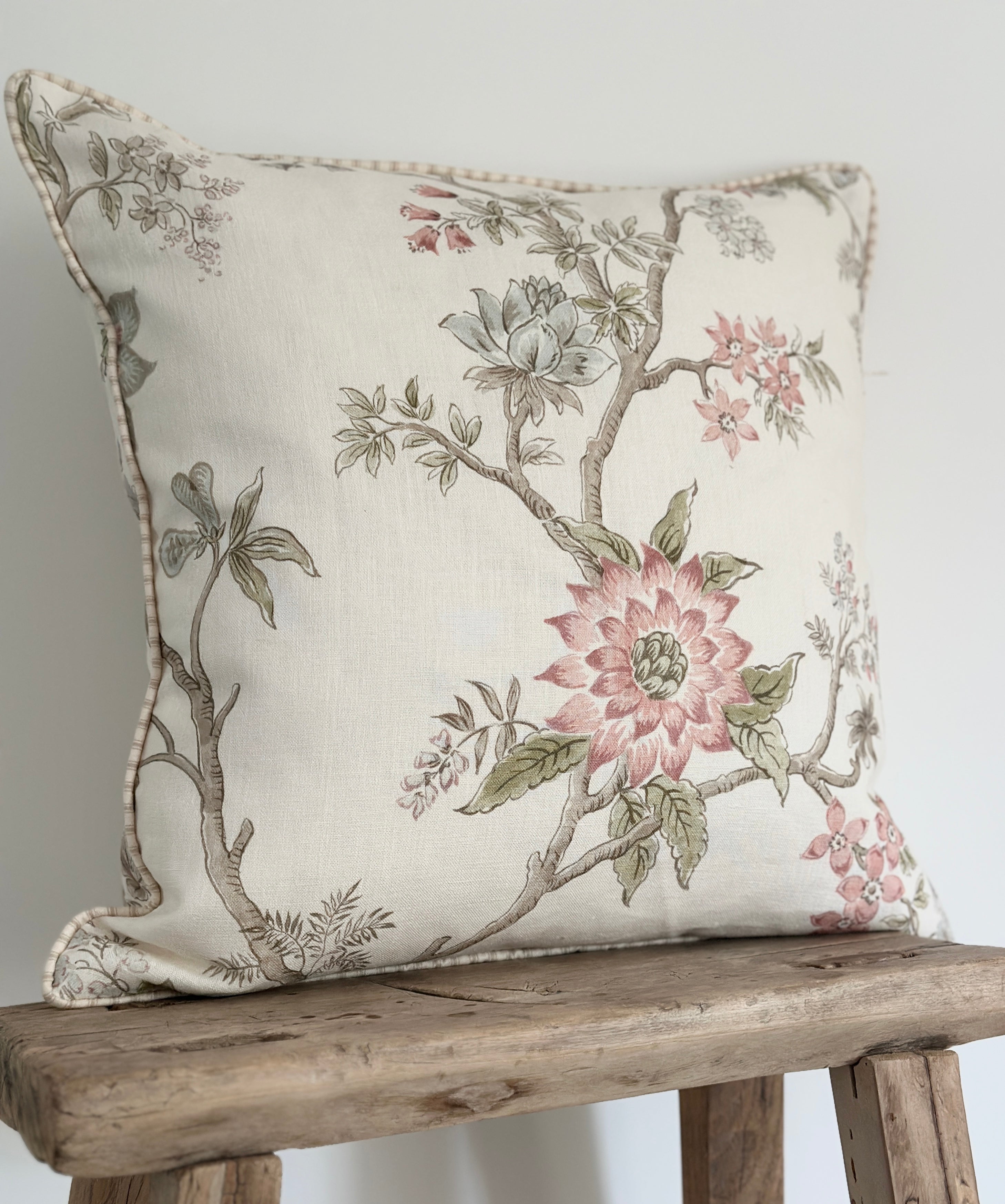 Indienne Mallow cushion