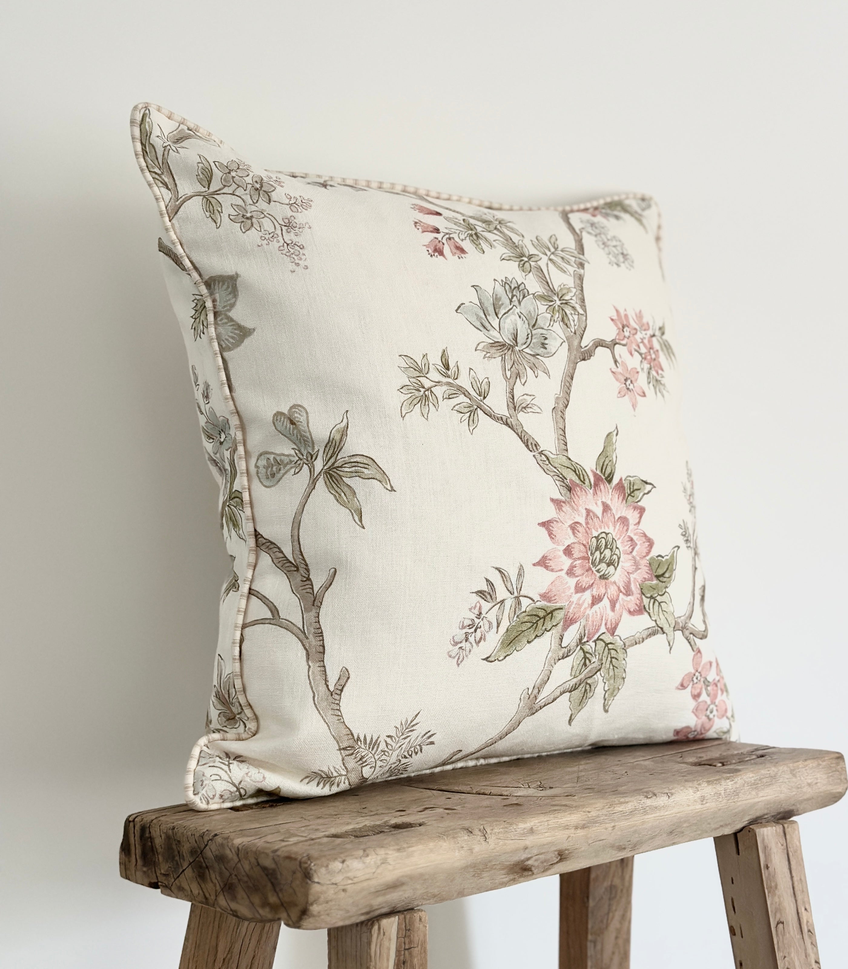 Indienne Mallow cushion