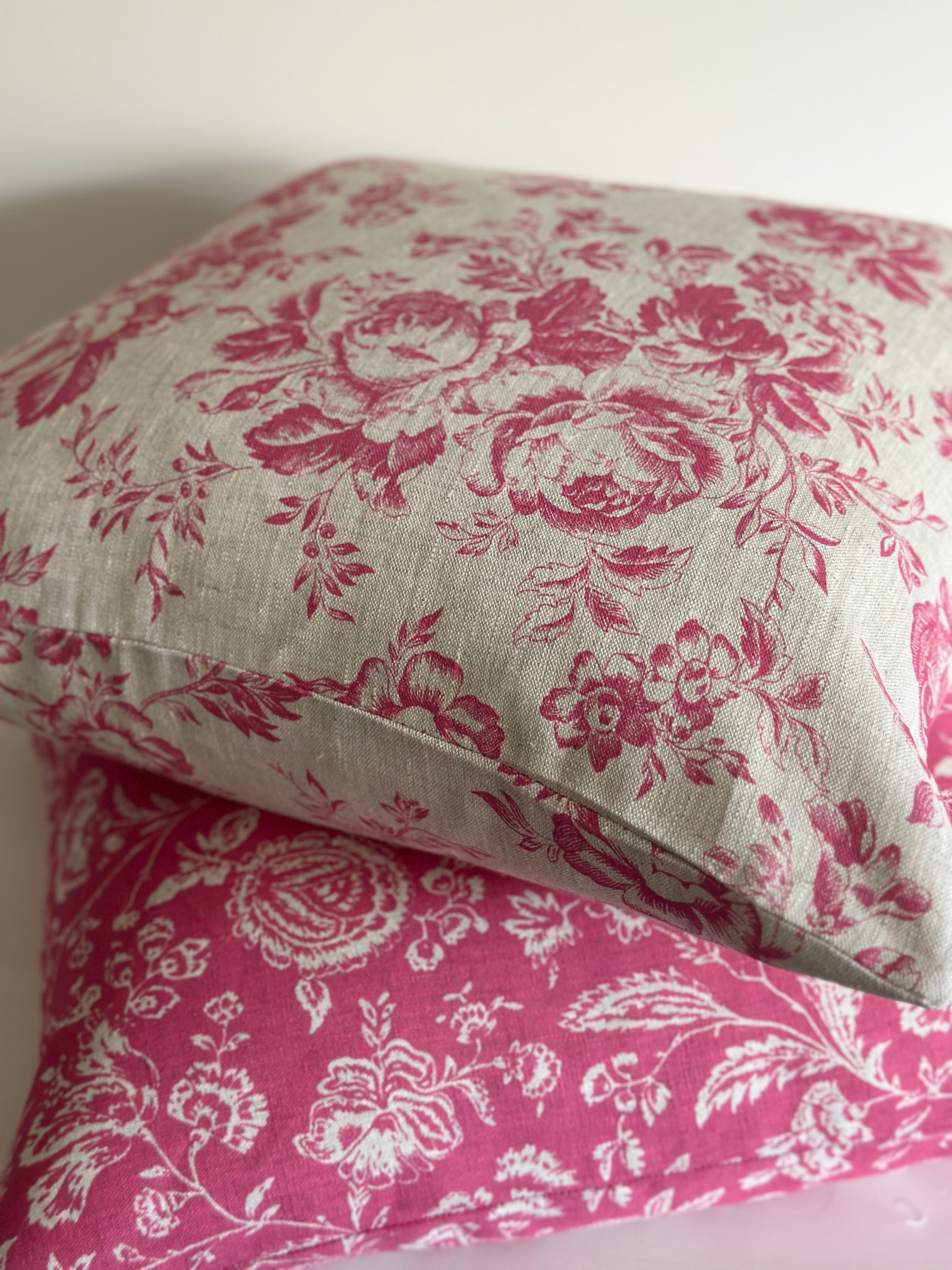 Paris rose in berry red