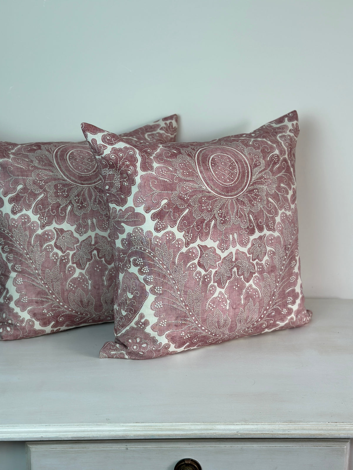 Nantessa Cerise cushions