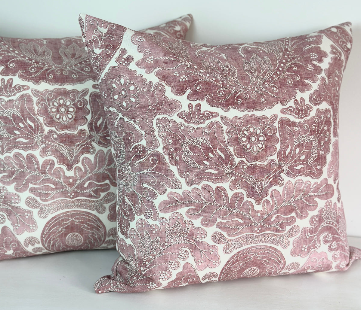 Nantessa Cerise cushions