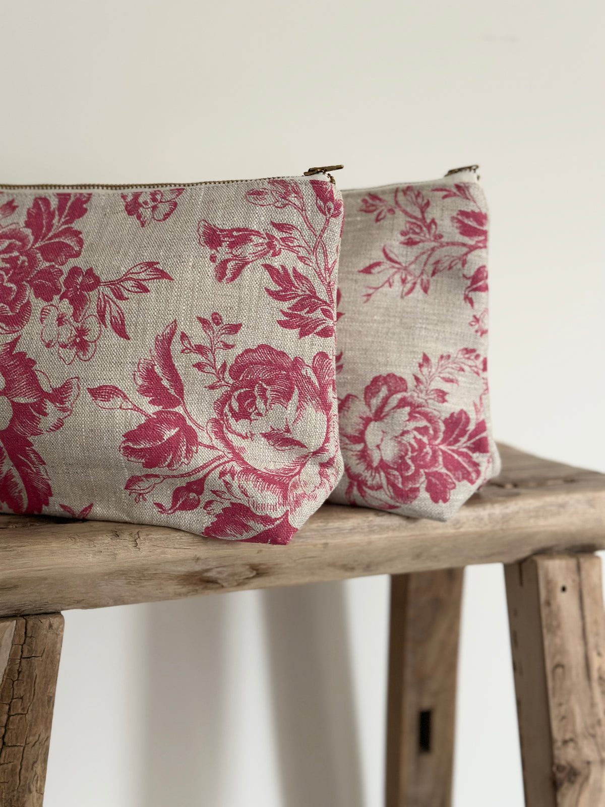 Paris rose toiletry bag