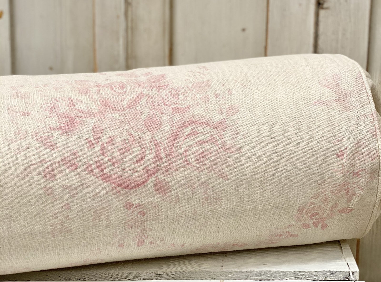 Pink Sophia bolster