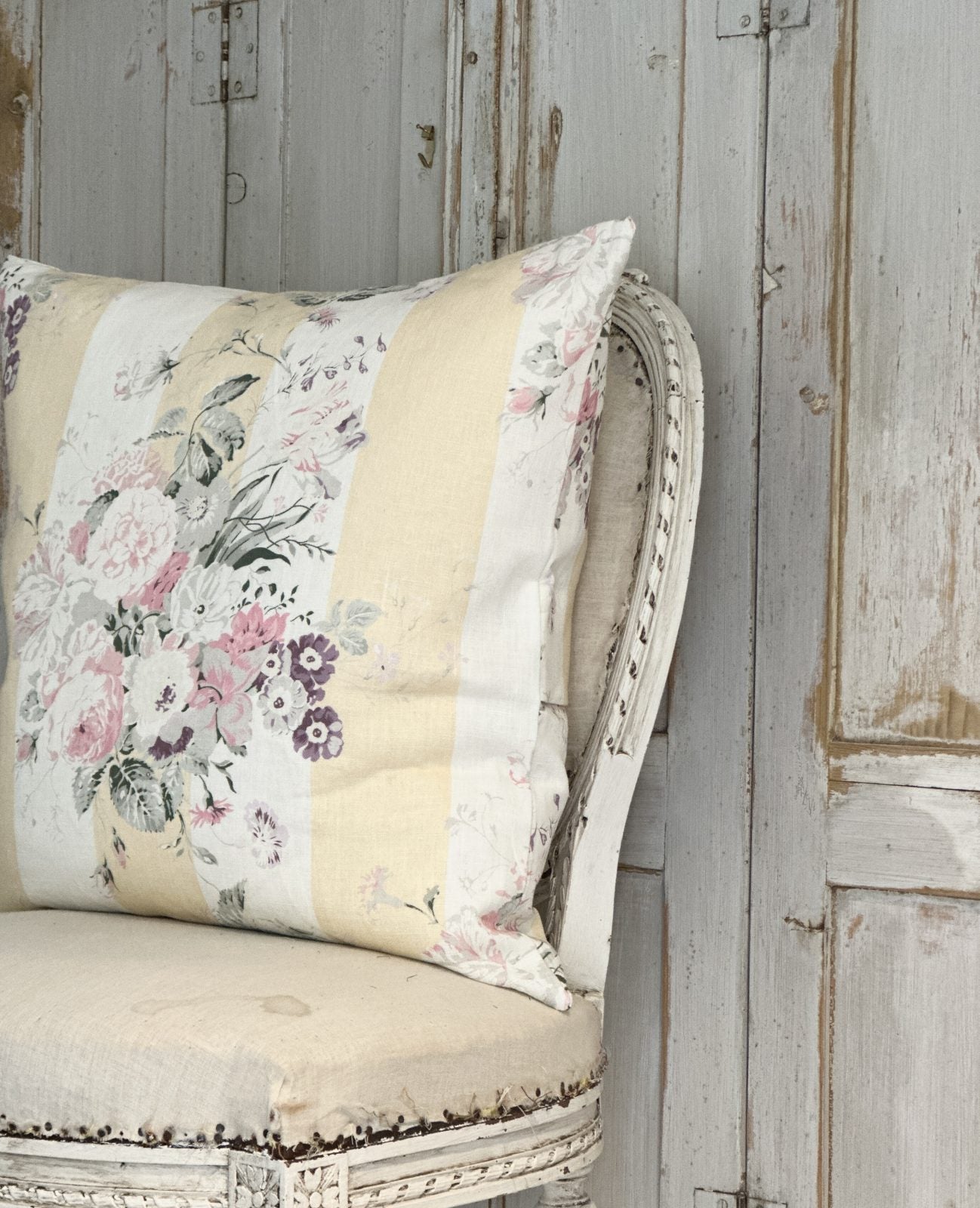 Constance stripe cushions