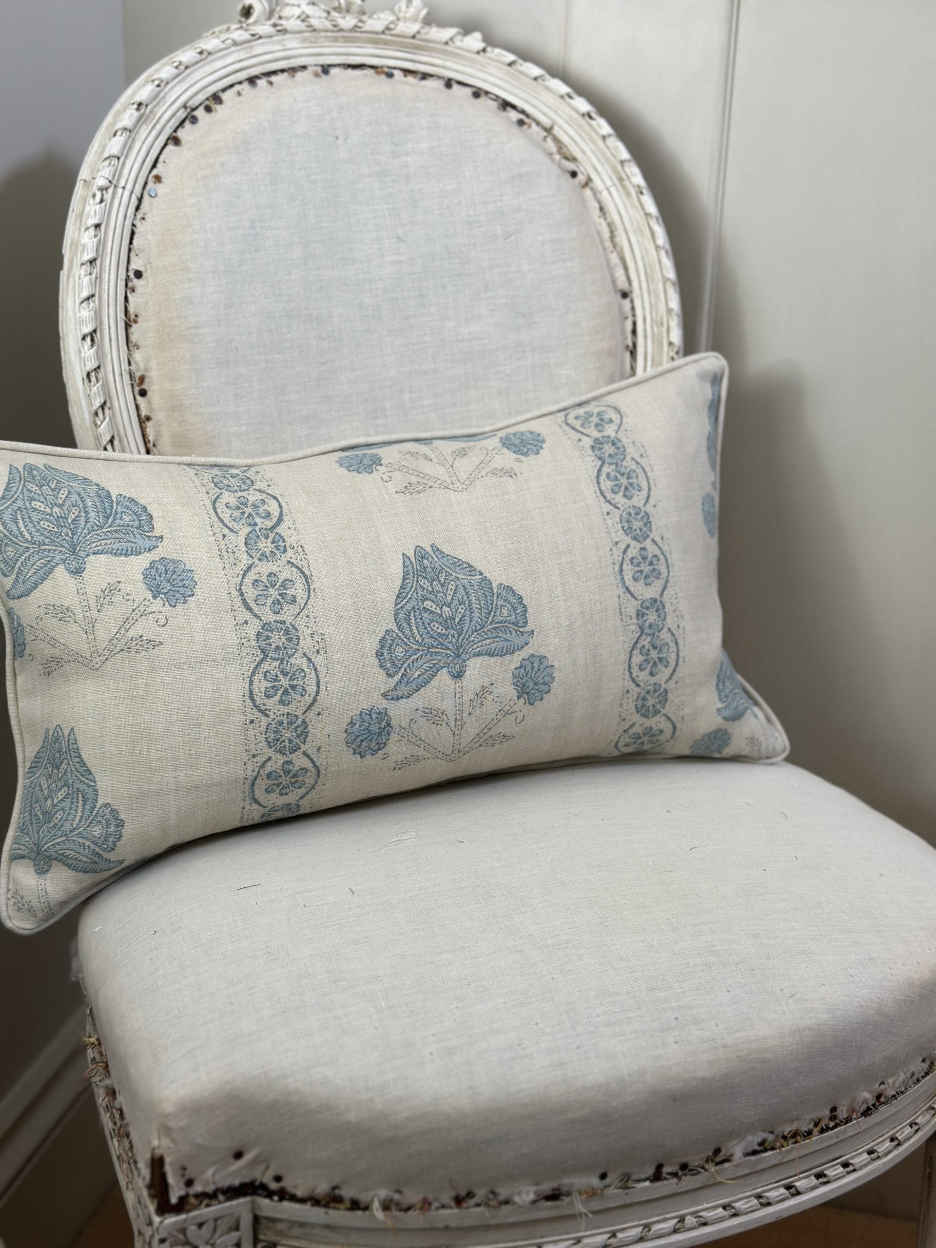 Malika blue scatter cushion