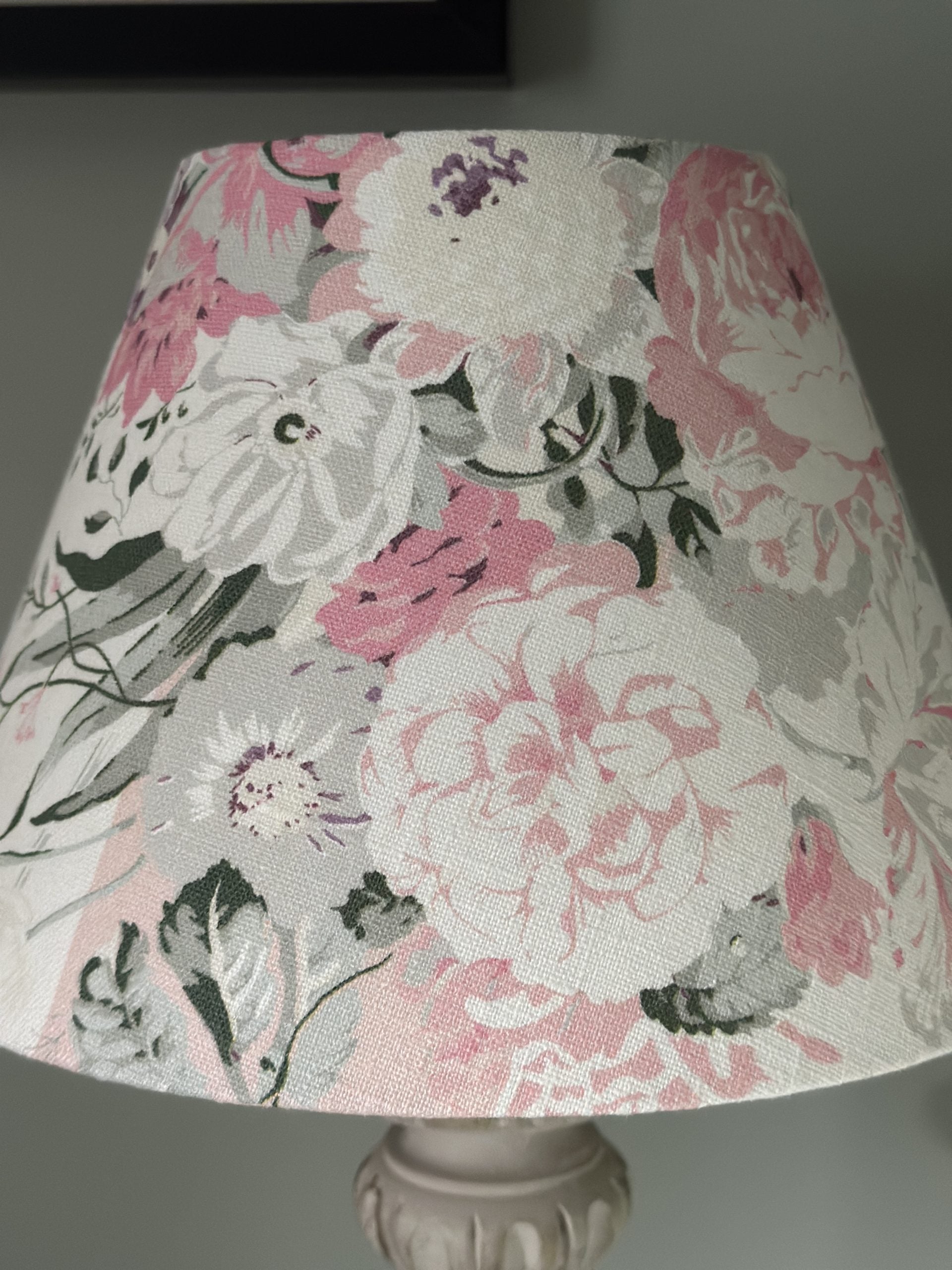 Constance stripe pink 25cm lampshade