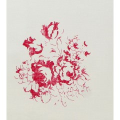 Cabbages & Roses frilled cushions