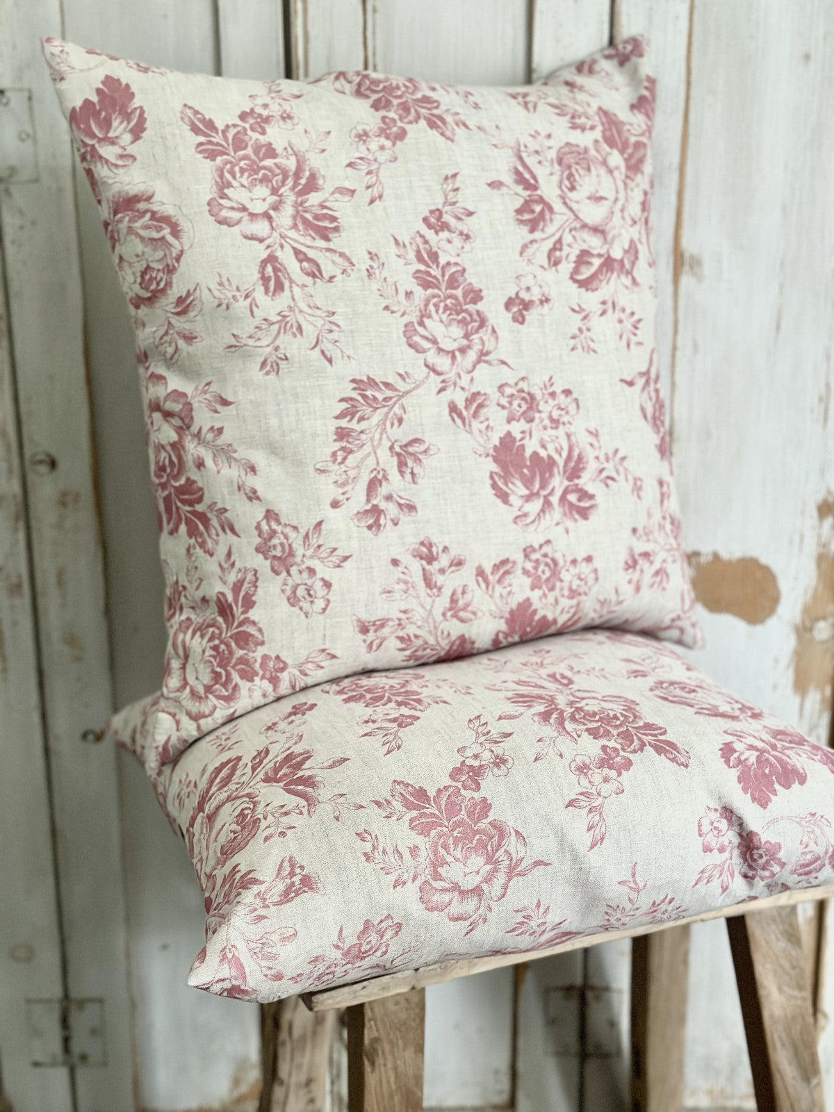 Paris rose cushions