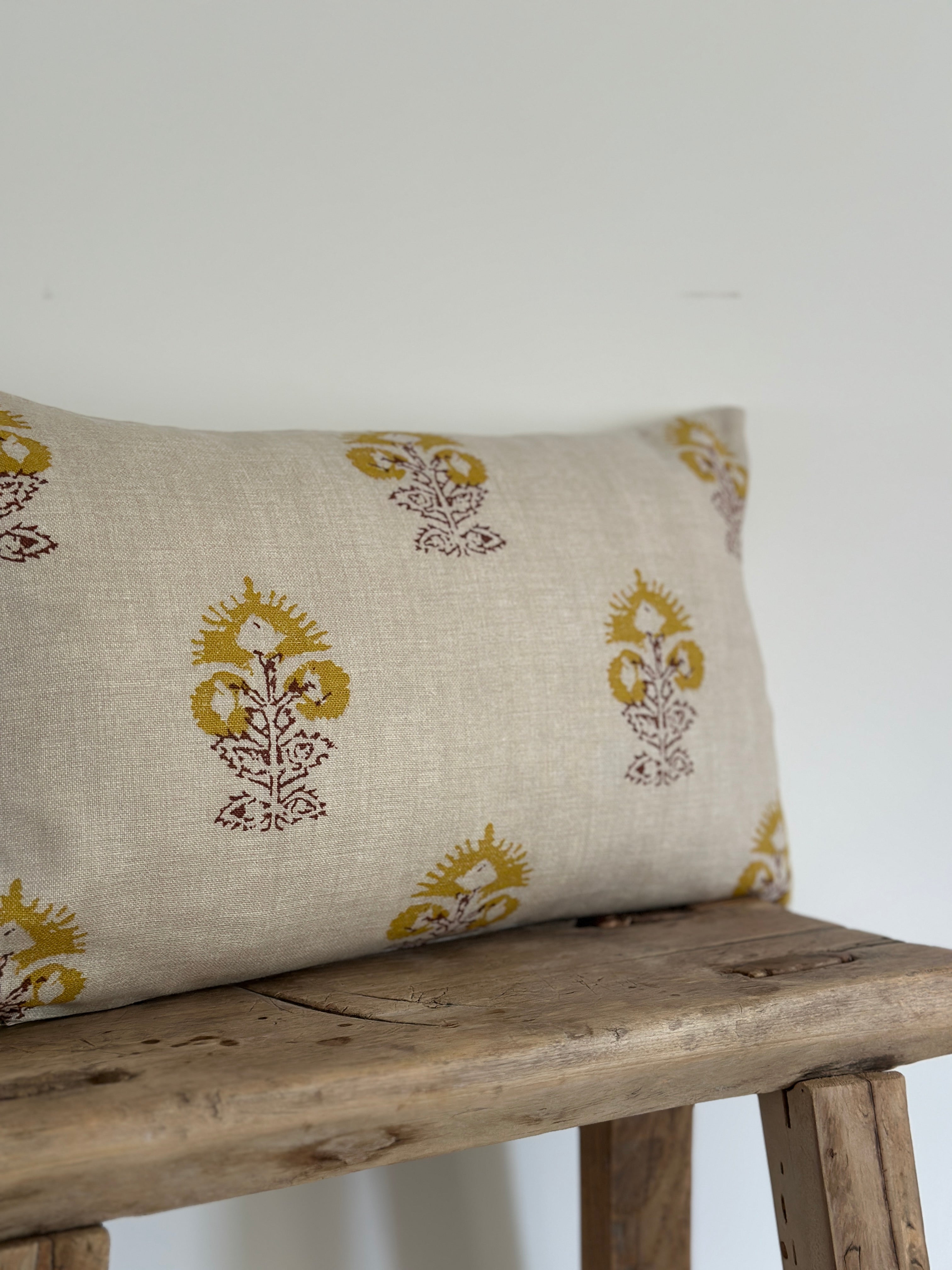 Iona yellow scatter cushion