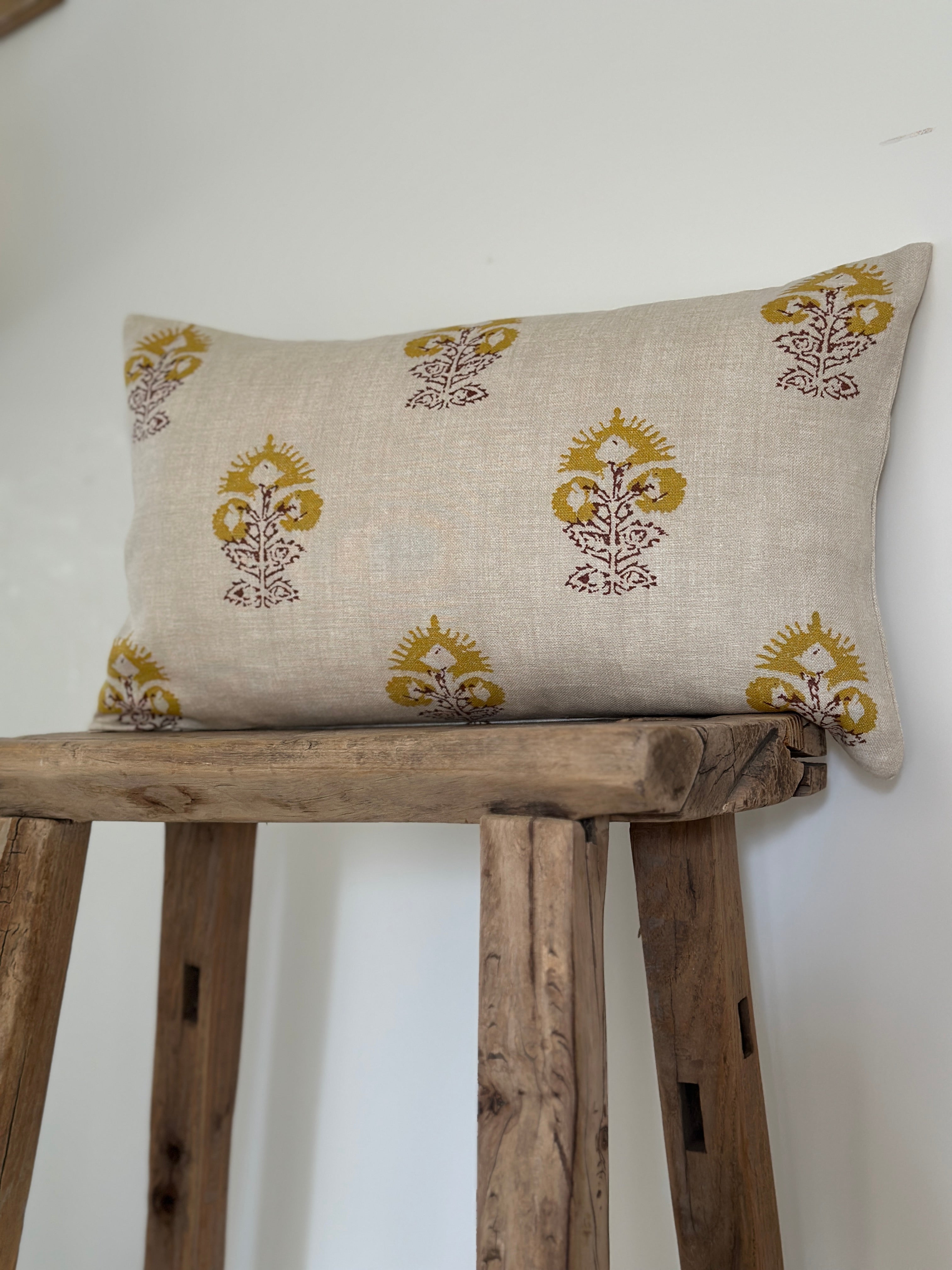 Iona yellow scatter cushion