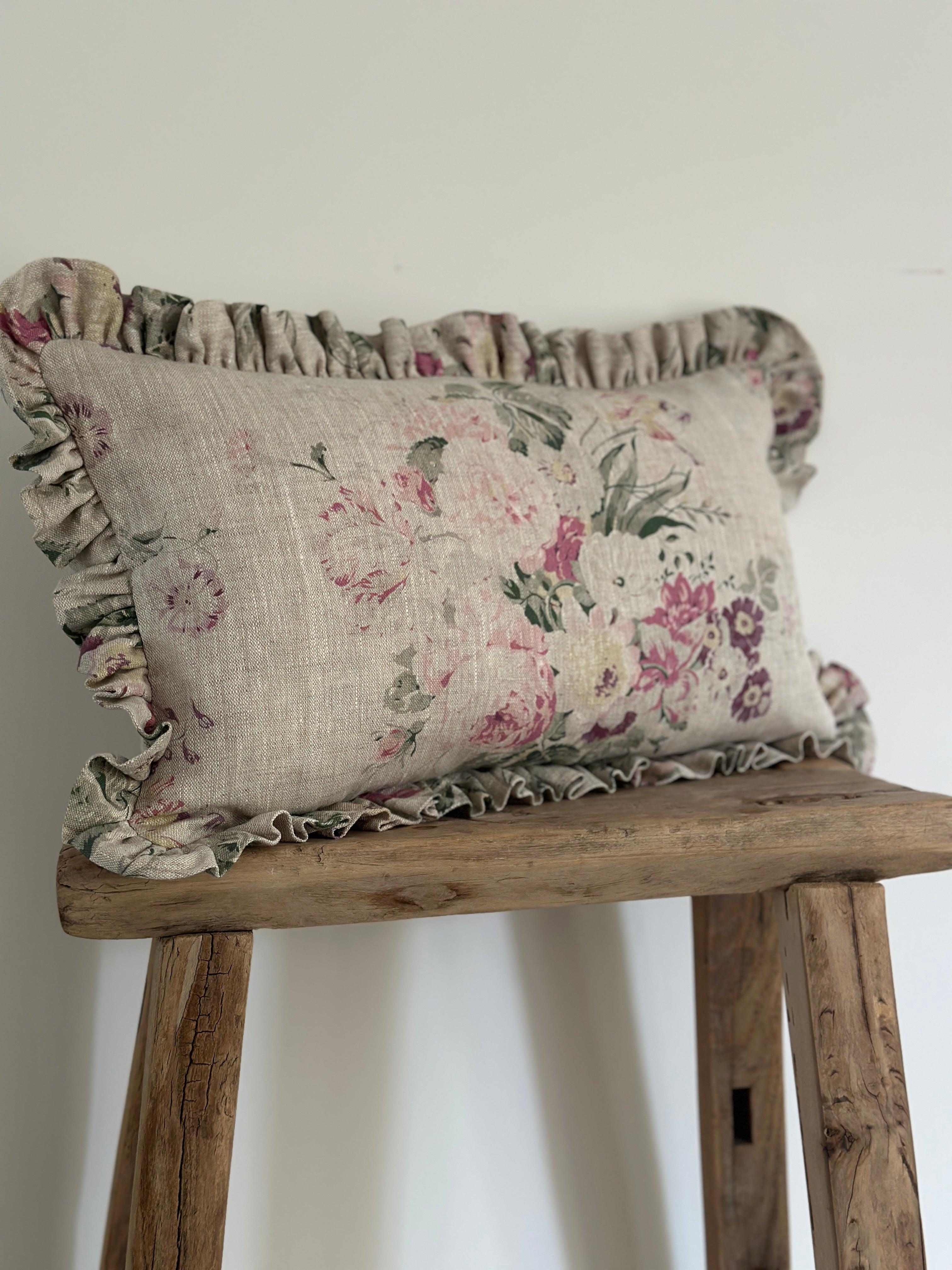 Constance Multi frilled scatter cushion