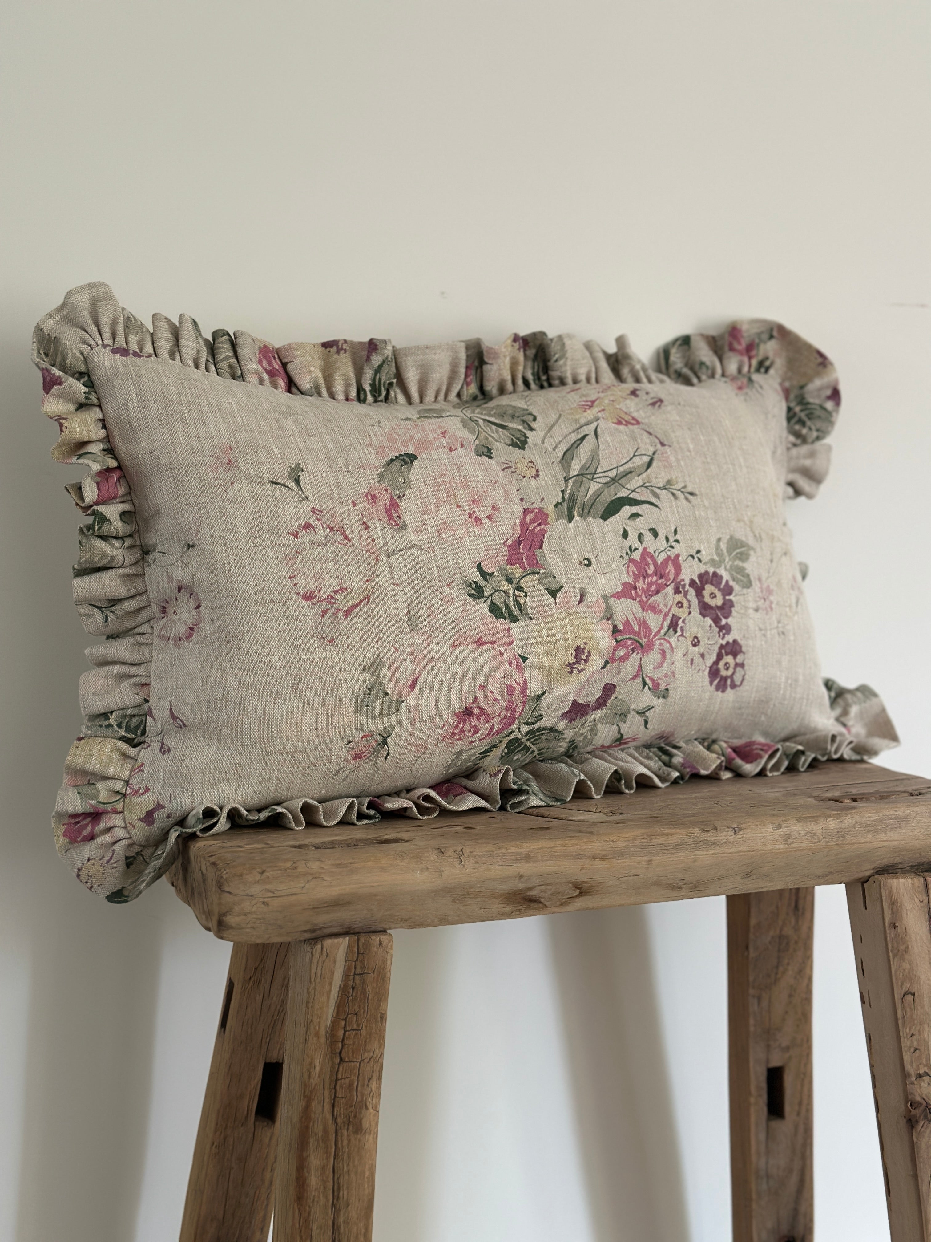 Constance Multi frilled scatter cushion
