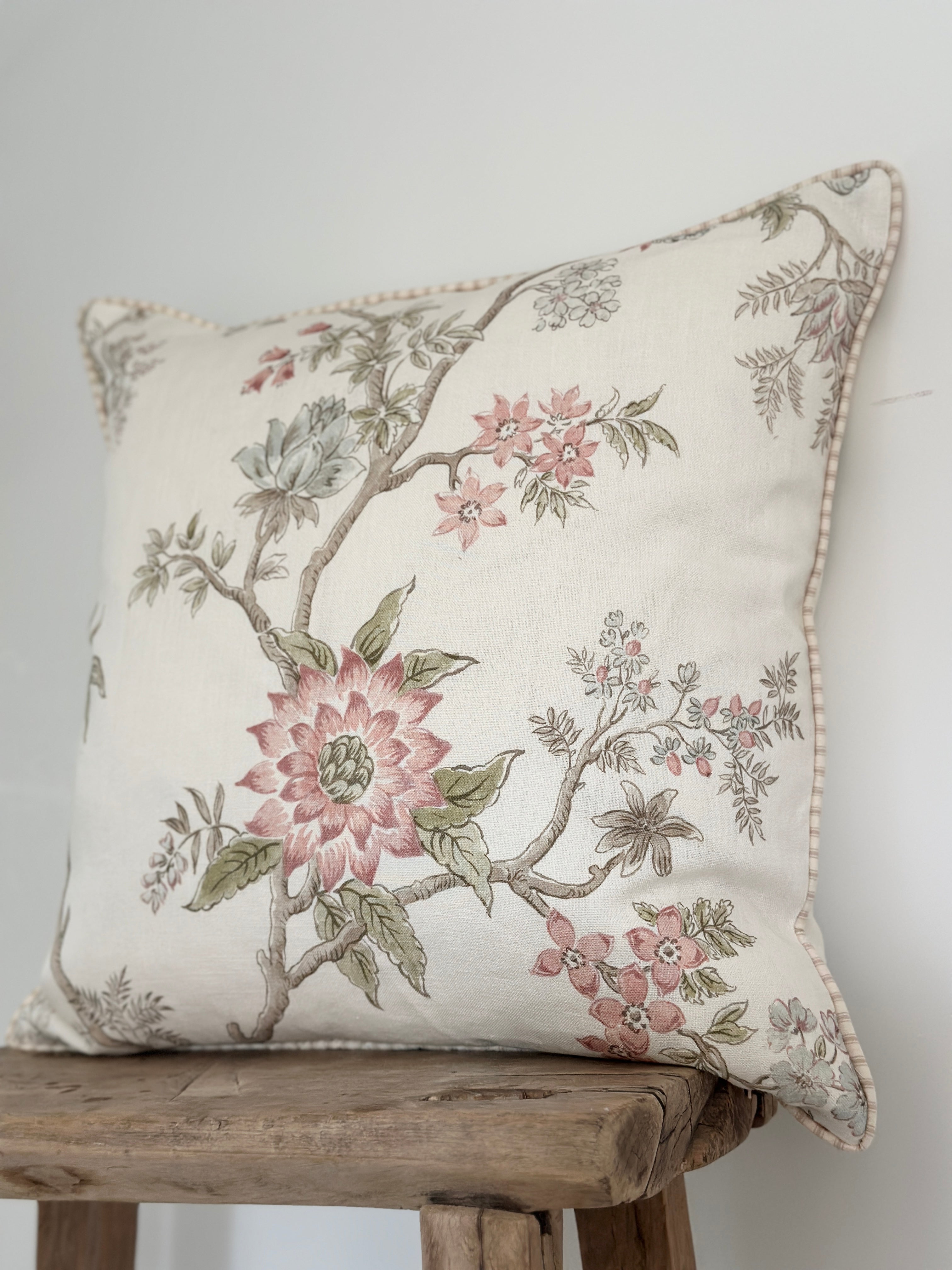 Indienne Mallow cushion