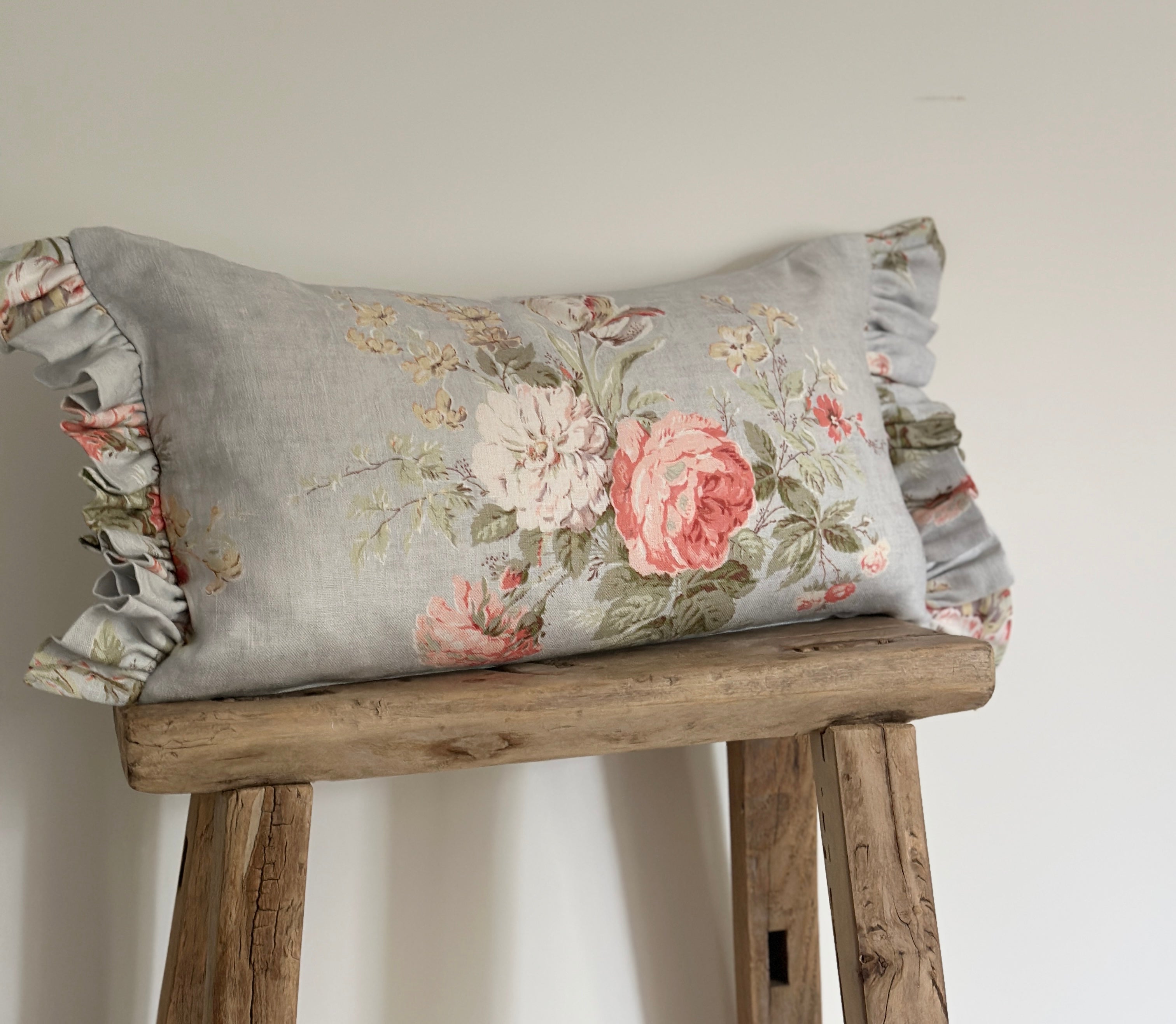 Constance blue scatter cushion