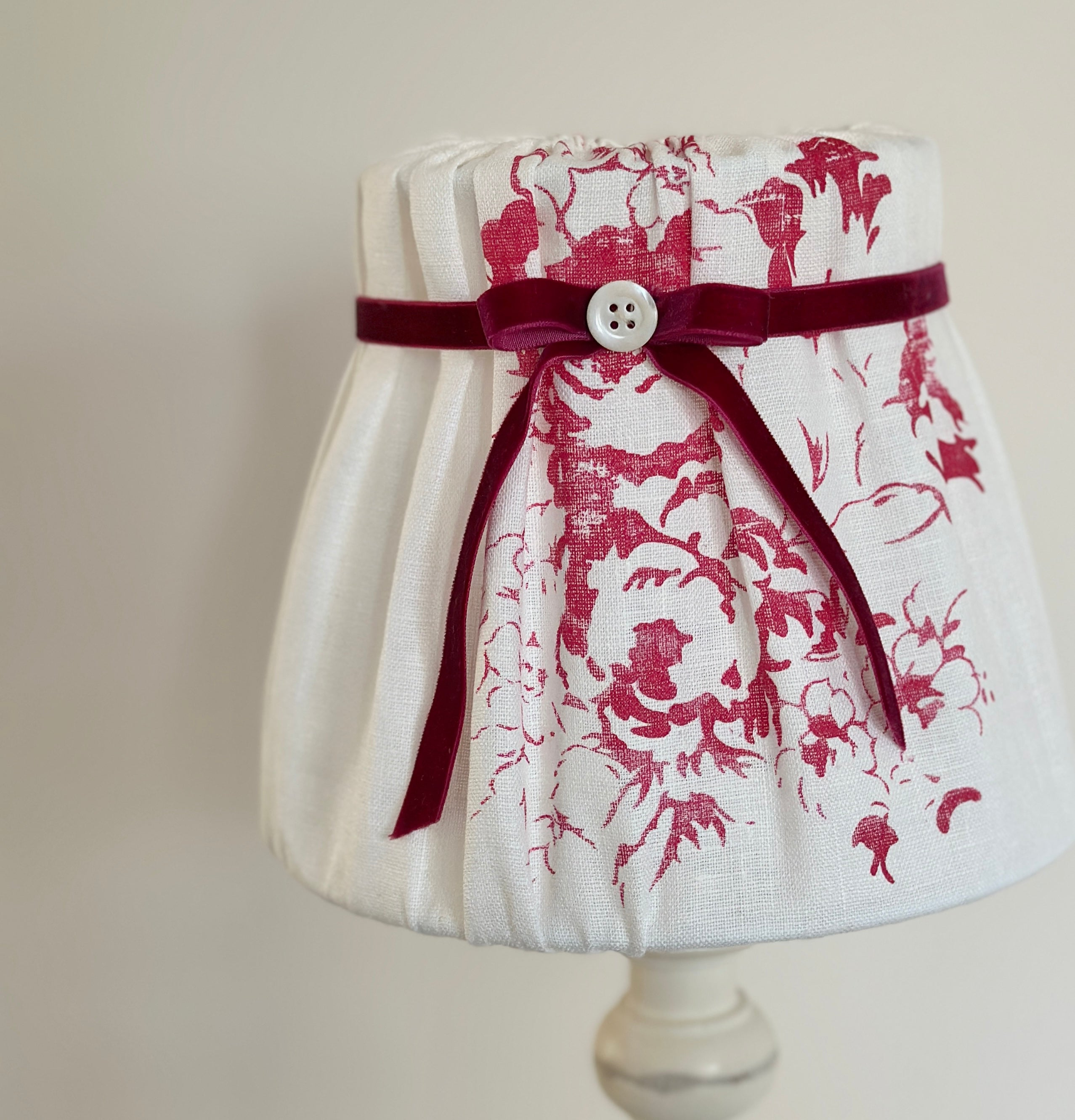 Hatley Cerise gathered shade