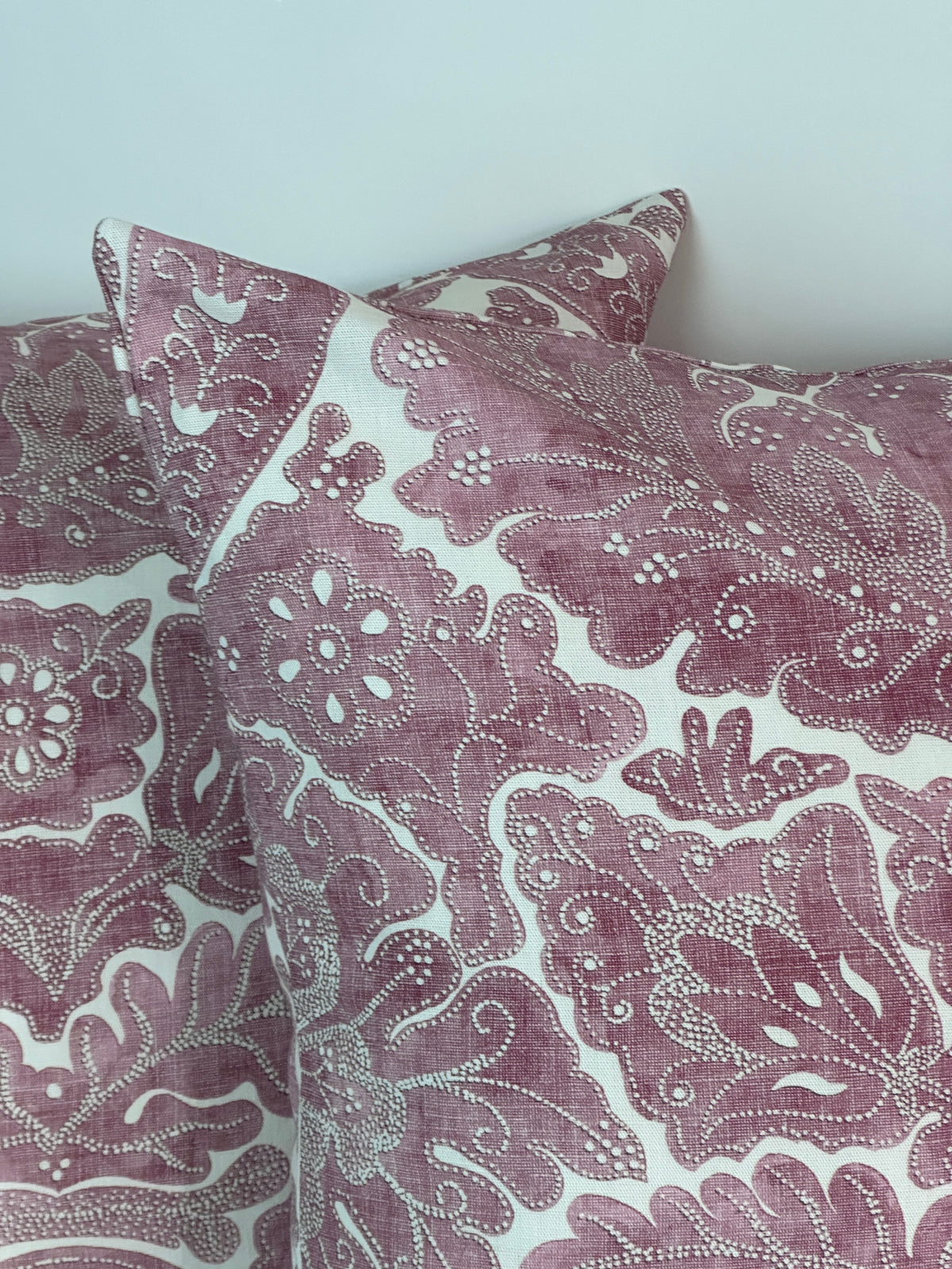 Nantessa Cerise cushions
