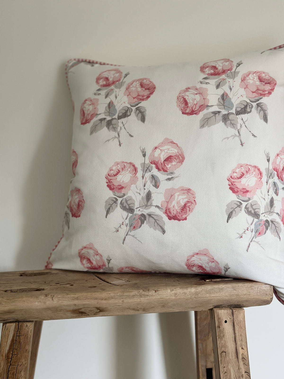 Bowood pink cushion