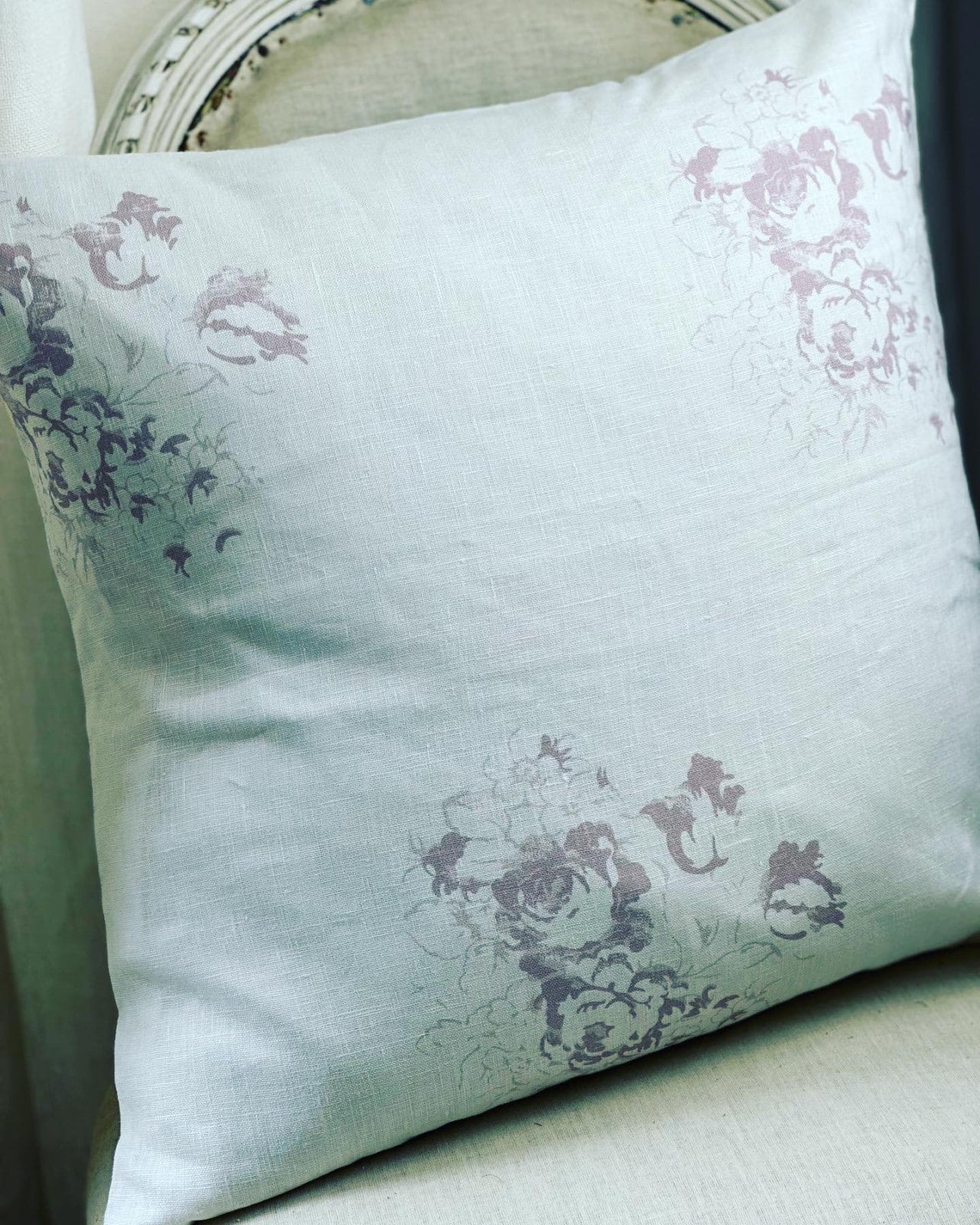 Hatley lilac cushion