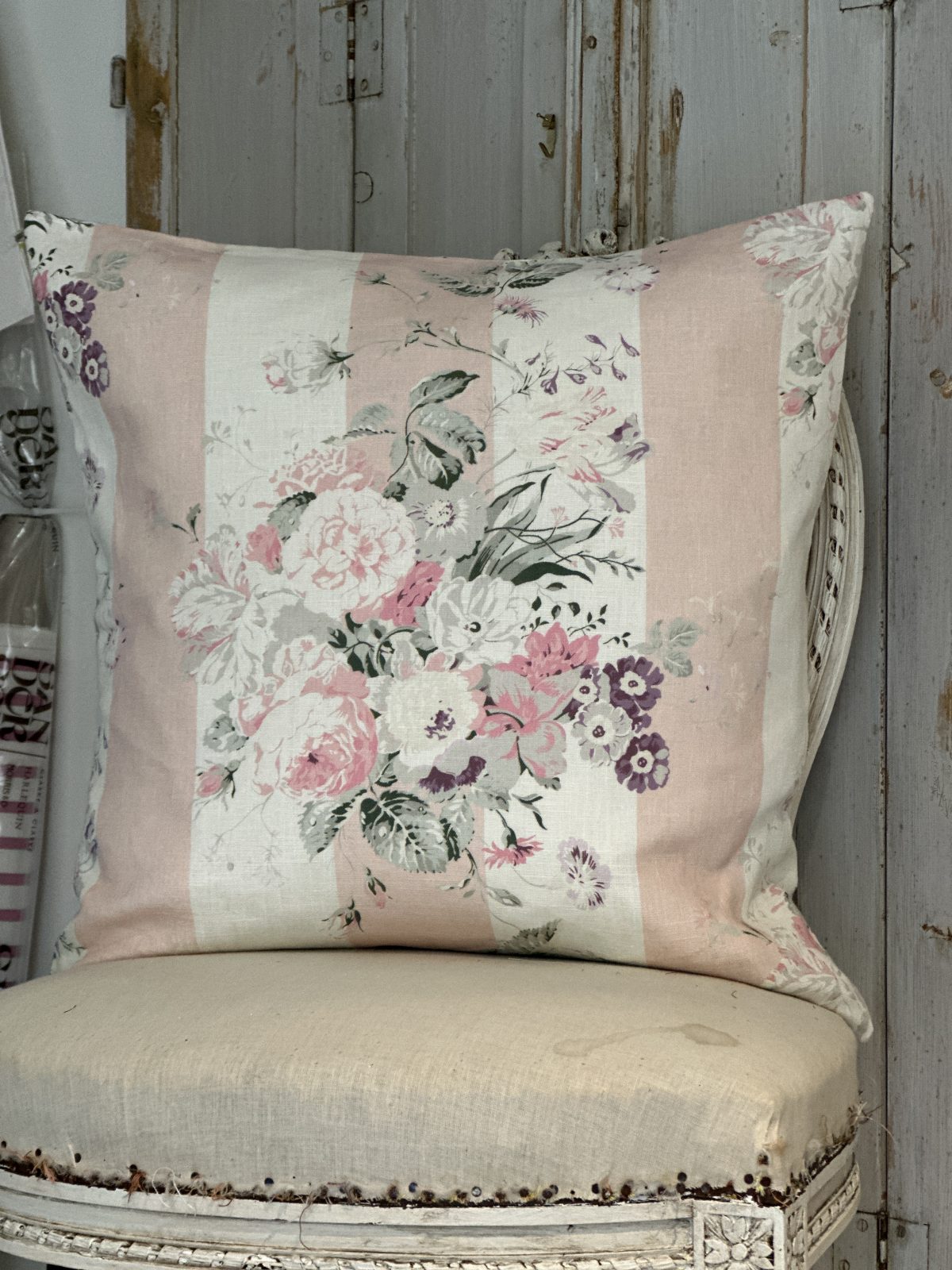 Constance stripe cushions