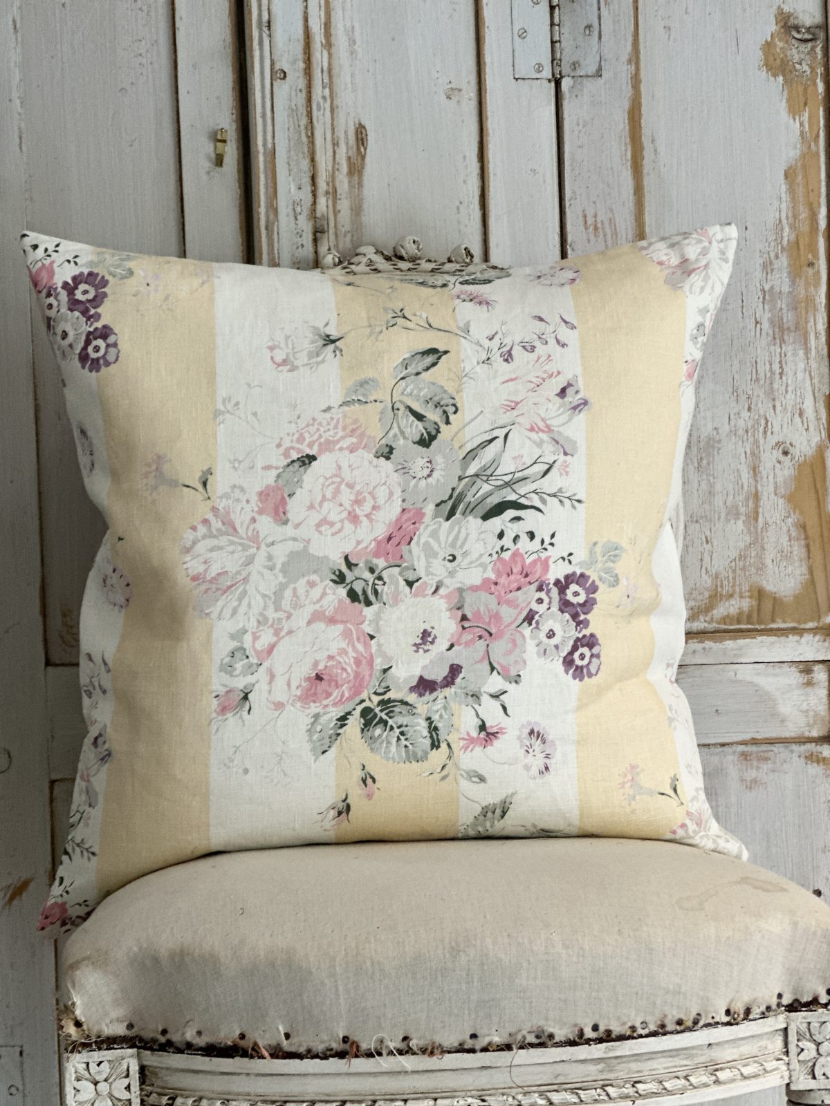 Constance stripe cushions