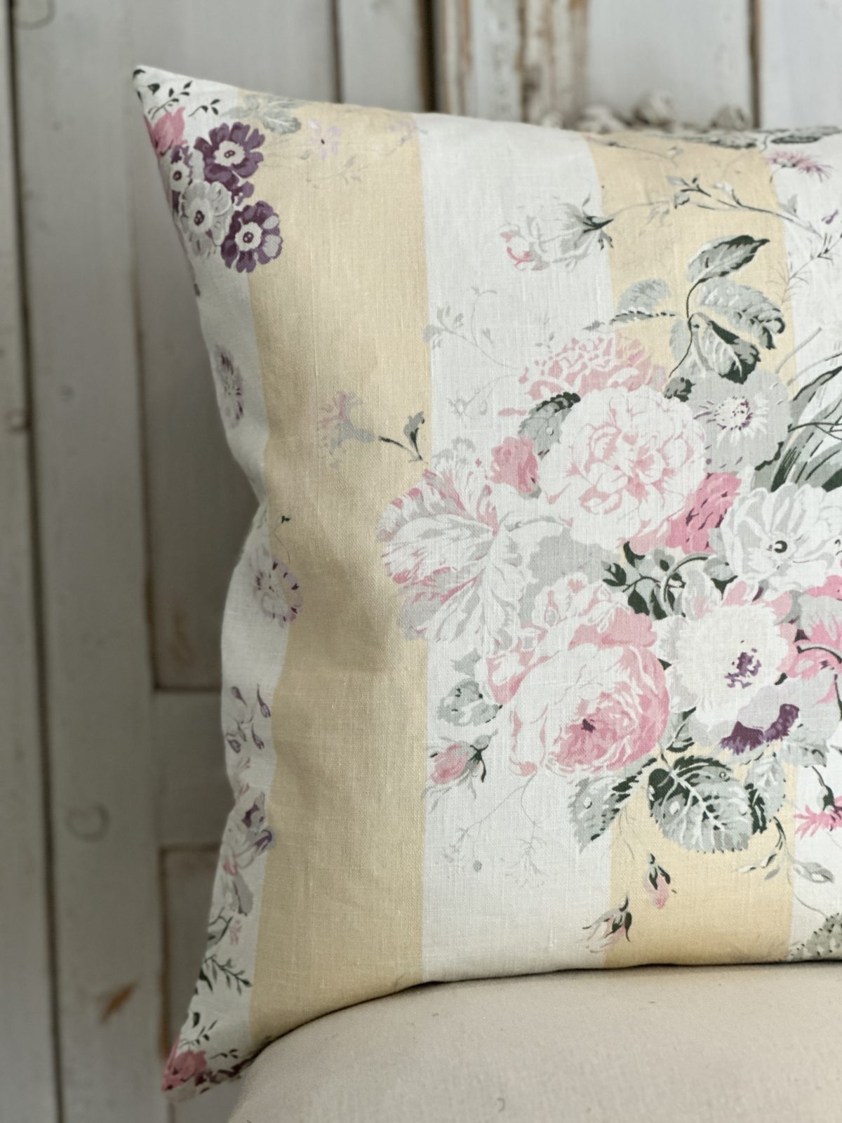 Constance stripe cushions