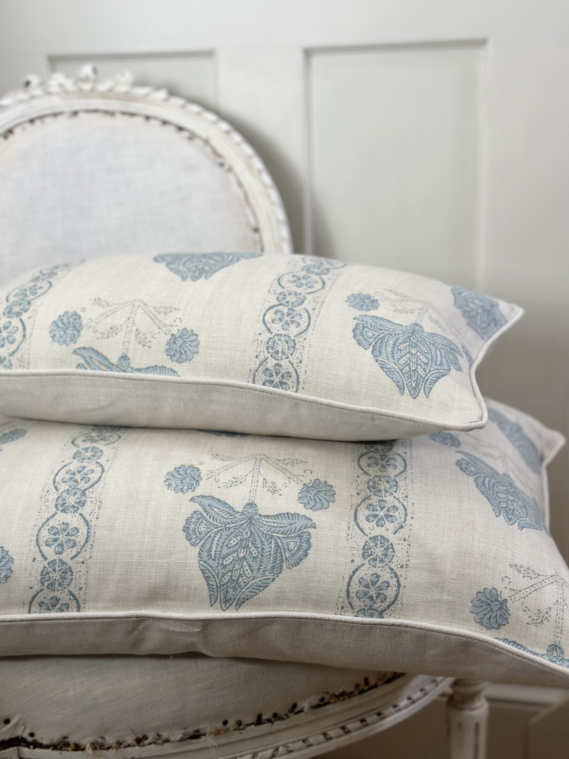 Malika blue scatter cushion