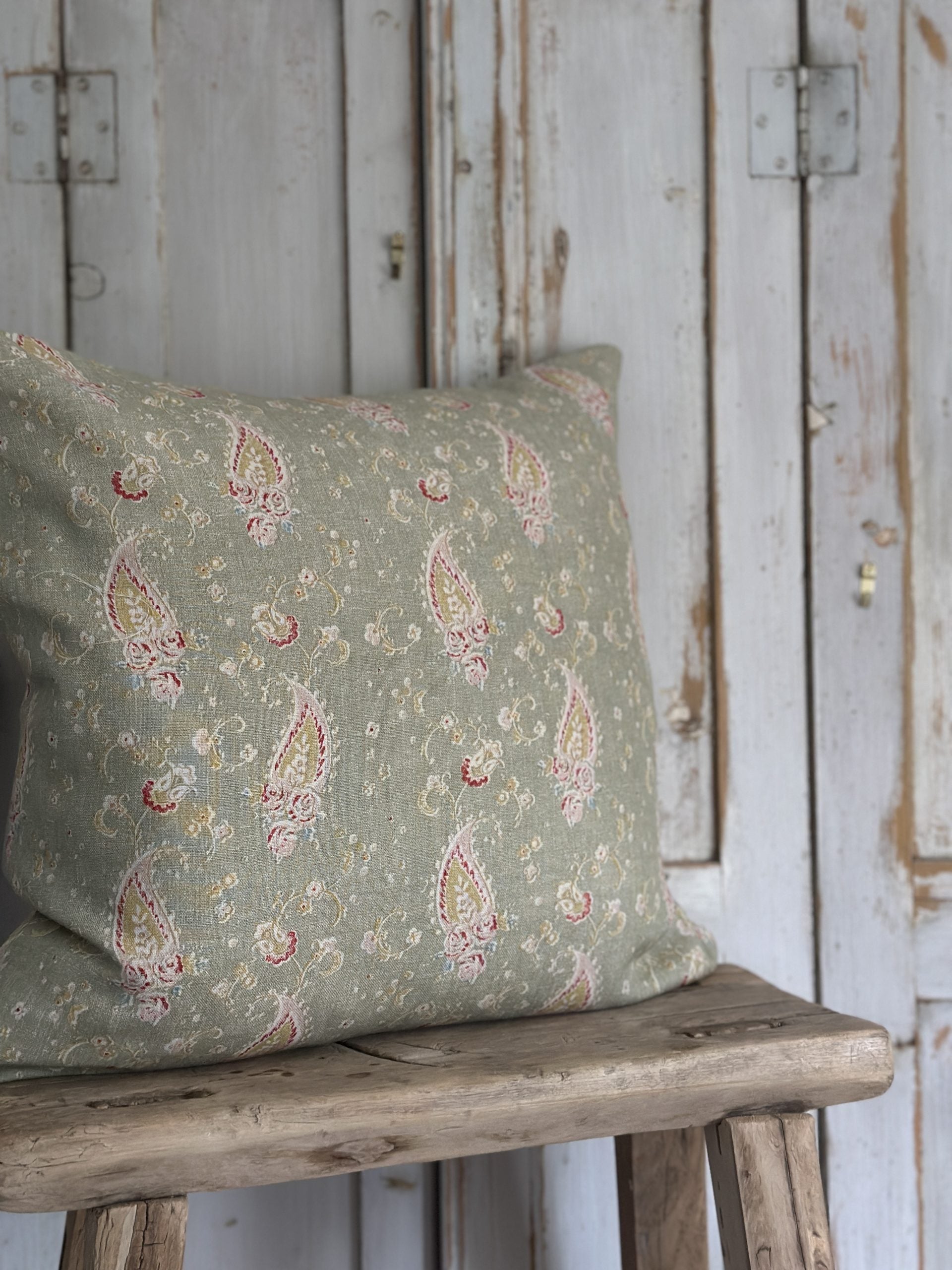 Tilly Ann green cushion