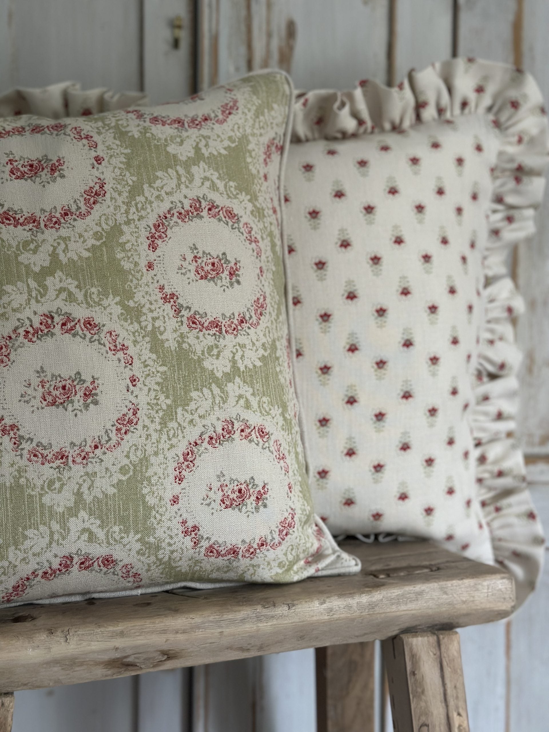 Elizabeth Green cushion